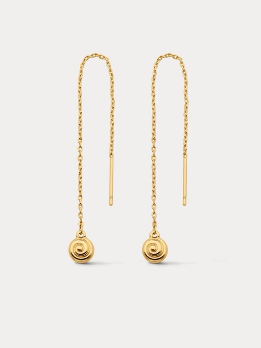 NEW Luv AJ Threader Seashell Earrings • NWT